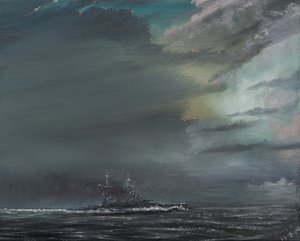HMS Hood 1941, 2014 da Vincent Alexander Booth