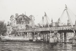 Ponte di Hungerford Londra, 2006 da Vincent Alexander Booth