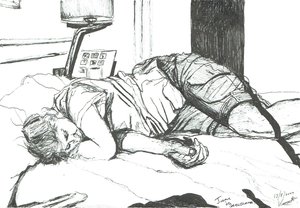 Jane che dorme a Barcellona, 2002 da Vincent Alexander Booth