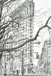 Flat Iron Building di New York, 2003 da Vincent Alexander Booth