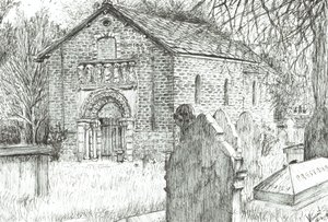 Vecchia Chiesa, Prestbury, 2009 da Vincent Alexander Booth