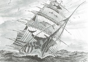 Creatori di Tempeste, Lago di Garabogazkol da Vincent Alexander Booth