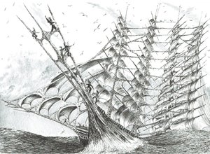 Creatori di tempeste soccorrono il Mare Giallo da Vincent Alexander Booth