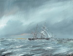 La Mary Celeste alla deriva, 5 dicembre 1872 da Vincent Alexander Booth