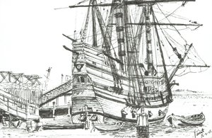 Il Mayflower, Plymouth, Massachusetts. 2003