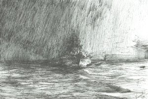 Tirpitz nelle acque artiche 1943 da Vincent Alexander Booth