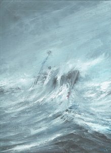 USS Hull persa nel tifone del Pacifico 18 dicembre 1944 da Vincent Alexander Booth
