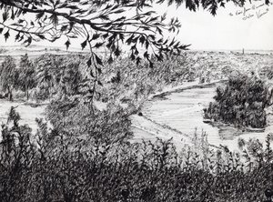 Vista da Richmond Hill Londra da Vincent Alexander Booth