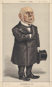 Vanity Fair: Statista, n. 126 Un arbitro, 1872 da Vincent Brooks Day and Son