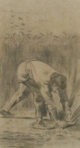Il mietitore dopo Millet, 1880 da Vincent van Gogh