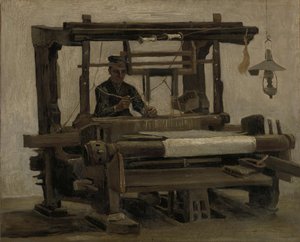 Tessitore al telaio, 1884 da Vincent van Gogh