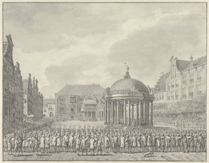 Giuramento del Regolamento del Governo nella Grote Markt di Haarlem, 5 settembre 1787