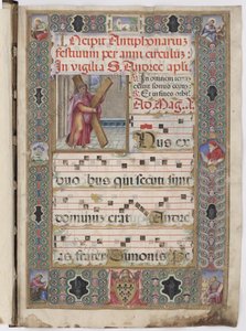 Antifonario della Cappella Sistina, Proprio dei Santi, Sant