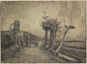 Strada dietro il Giardino della Canonica a Nuenen