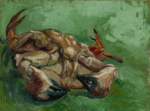 Un granchio, sdraiato sulla schiena, 1889 da Vincent van Gogh