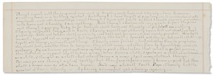 Manoscritto autografo, trascrizioni di testi biblici in inglese da Vincent van Gogh
