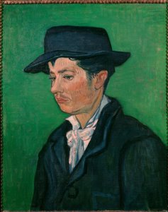 Ritratto di Armand Roulin da Vincent van Gogh