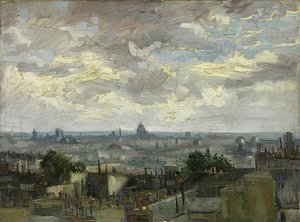 Veduta di Parigi, 1886 da Vincent van Gogh
