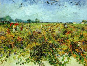 Il vigneto verde da Vincent van Gogh