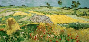 La pianura di Auvers da Vincent van Gogh