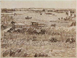 Il raccolto da Vincent van Gogh
