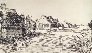 Strada del villaggio da Vincent van Gogh
