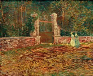 Ingresso al parco Voyer d’Argenson ad Asnières