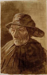 Pescatore con cappello sudoccidentale da Vincent van Gogh