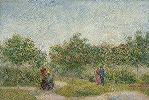 Giardino con coppie: Square Saint-Pierre
