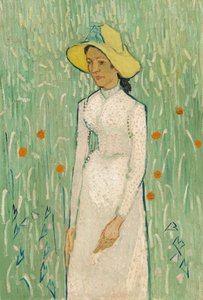 Ragazza in bianco da Vincent van Gogh