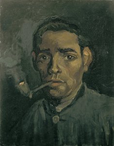 Testa di un uomo, 1884-1885 da Vincent van Gogh