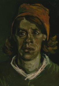 Testa di una donna. Nuenen, aprile 1885 da Vincent van Gogh