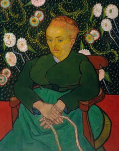 La Berceuse Donna che Culla una Culla, Augustine-Alix Pellicot Roulin da Vincent van Gogh
