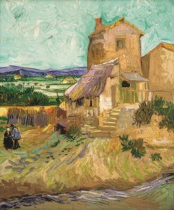 La maison de La Crau (Il vecchio mulino) da Vincent van Gogh
