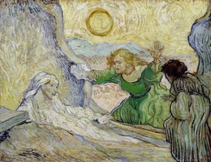 La resurrezione di Lazzaro (dopo Rembrandt) da Vincent van Gogh