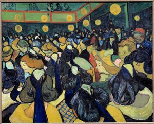 La sala da ballo ad Arles da Vincent van Gogh