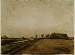Paesaggio a Drenthe da Vincent van Gogh