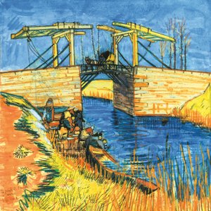 Il Ponte di Langlois ad Arles, 1888 da Vincent van Gogh