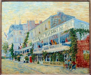 Le restaurant de la Sirene a Asnieres da Vincent van Gogh