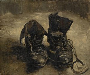 Gli stivali neri (Les bottes noires) o Le vecchie scarpe (Les vieux souliers) da Vincent van Gogh