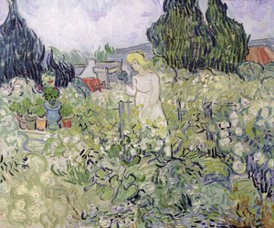 Mademoiselle Gachet nel suo giardino ad Auvers-sur-Oise da Vincent van Gogh