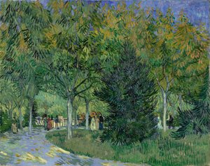 Sentiero nel Parco di Arles, 1888