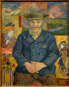 Ritratto di Père Tanguy da Vincent van Gogh