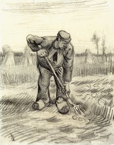 Raccoglitore di patate, 1885 da Vincent van Gogh