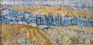 Pioggia - Auvers da Vincent van Gogh