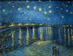 Notte stellata sul Rodano