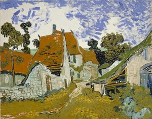 Strada in Auvers-sur-Oise da Vincent van Gogh