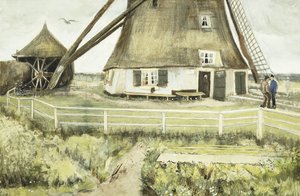 Il mulino, 1881 da Vincent van Gogh