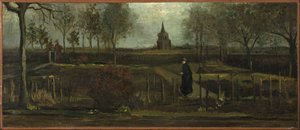 Il giardino della canonica a Nuenen in primavera