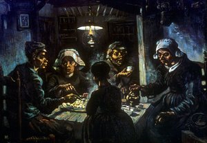I mangiatori di patate, 1885 da Vincent van Gogh